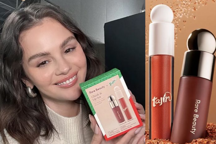 1 Foto: Selena rinde homenaje a sus raíces con Rare Beauty x Tajín/Cortesía