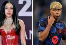 Foto: Nicki Nicole y Lamine Yamal /cortesía