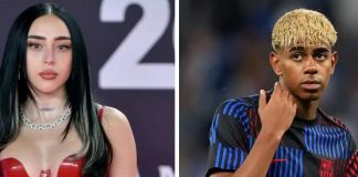 Foto: Nicki Nicole y Lamine Yamal /cortesía