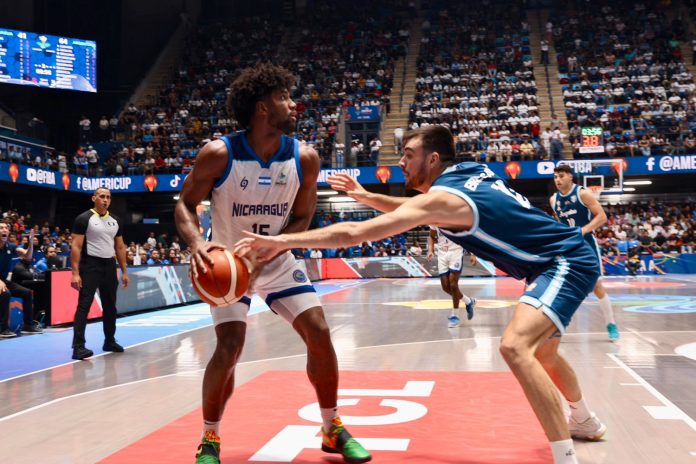 1 Foto: Nicaragua cae ante Argentina en su debut en la FIBA AmeriCup 2025/TN8