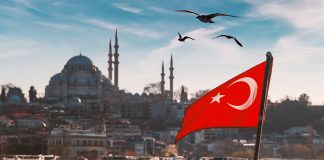 Foto:Pole-dancing frente a bandera nacional genera polémica legal en Turquía/Cortesía