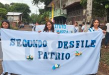 Foto: Nicaragua brilla en desfiles estudiantiles/TN8