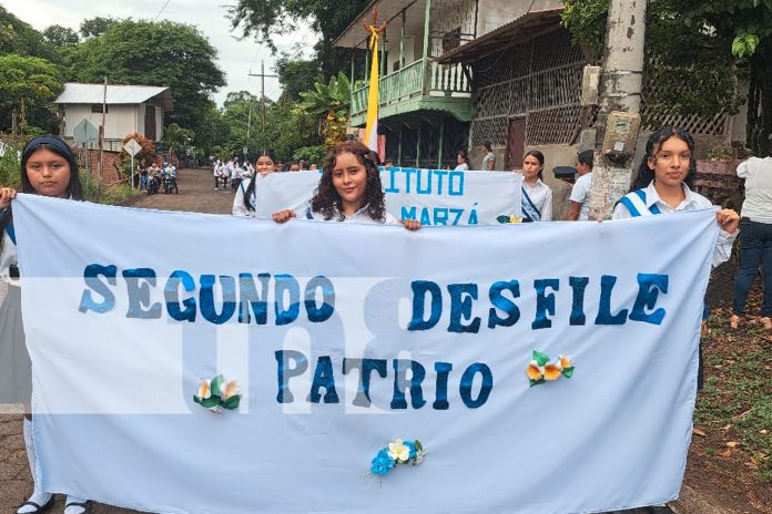 Foto: Nicaragua brilla en desfiles estudiantiles/TN8 Foto: Nicaragua brilla en desfiles estudiantiles/TN8