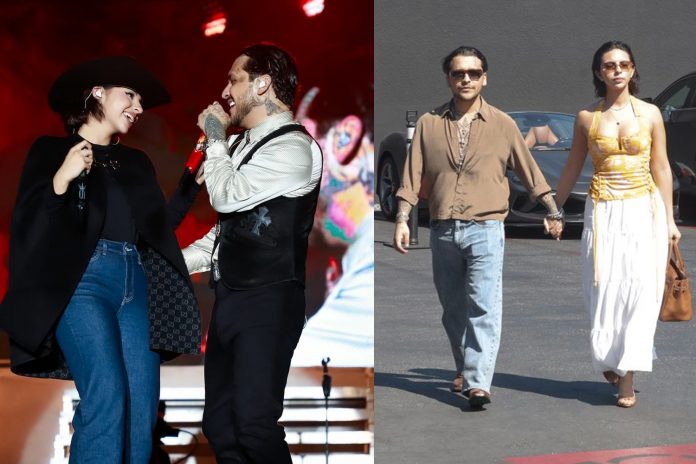 Foto:Nodal y Ángela Aguilar vuelven a cantar juntos/Cortesía