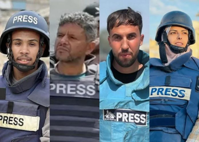 Foto: Periodistas asesinados por Israel /cortesía Foto: Periodistas asesinados por Israel /cortesía