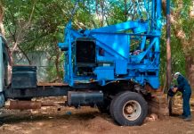 Inicia construcción de nuevo pozo para mejorar abastecimiento de agua en Managua Foto: construcción de nuevo pozo en Managua / Cortesía