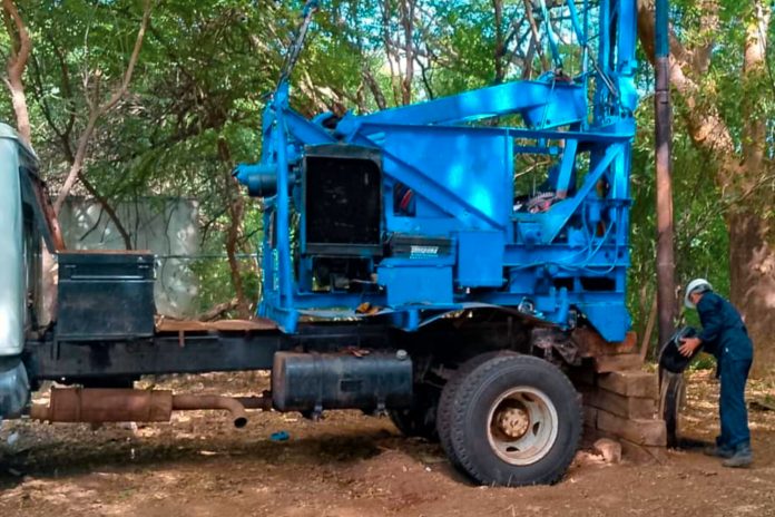 1 Foto: construcción de nuevo pozo en Managua / Cortesía
