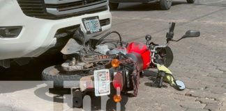 Foto: Juigalpa motociclista gravemente lesionado tras accidente de tránsito/TN8
