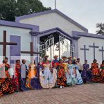 Familias de Ometepe celebran renovación del cementerio municipal Foto: Ometepe embellece su cementerio municipal/TN8