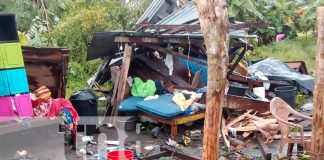 Foto: Rivas tornado deja al menos a 10 familias en intemperie/TN8