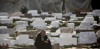 Foto: Israel retiene los cuerpos palestinos /cortesía