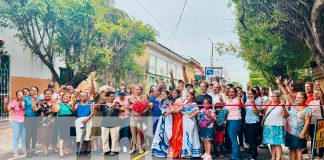 Foto: calles asfaltadas en el barrio Guadalupe/TN8