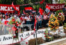 Foto: Matagalpa honra a los caídos de Pancasán/TN8