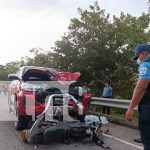 Dos personas fallecidas tras brutal accidente en el KM 22 de la Carretera Vieja a León Foto: Fallecidos en Carretera Vieja a León/TN8