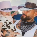 ¡Ternura total! Maluma muestra por primera vez el rostro de su hija París Foto: Así luce París, la hija de Maluma /cortesía