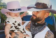 Foto: Así luce París, la hija de Maluma /cortesía