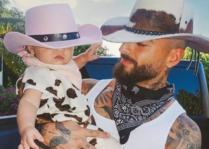 Foto: Así luce París, la hija de Maluma /cortesía