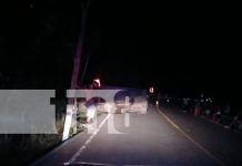 Foto: "Caballo" provocó vuelco de camión repartidor de productos varios en Tola, Rivas/TN8