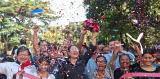 Foto: Nicaragua celebran la llegada de calles nuevas/ Cortesía