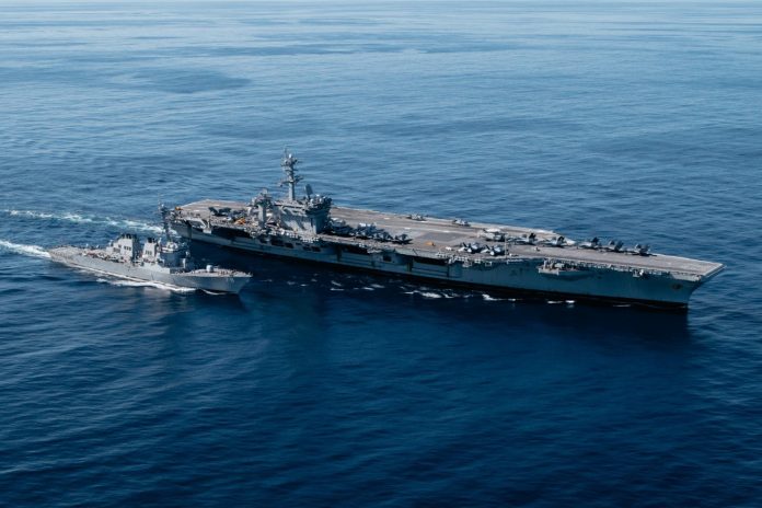 Foto: Despliegue militar estadounidense cerca de Venezuela /Cortesía