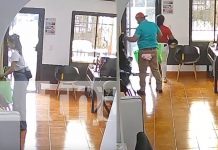 Pareja descarada finge ser cliente y roba un bolso en negocio de Chinandega Foto: Par de sinvergüenzas roban bolso en negocio de Chinandega /TN8
