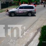 Una caballada más, pero ahora en Veracruz, manda a un motorizado al hospital Foto: Motociclista lesionado en la carretera a Veracruz /TN8