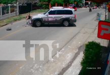 Una caballada más, pero ahora en Veracruz, manda a un motorizado al hospital Foto: Motociclista lesionado en la carretera a Veracruz /TN8