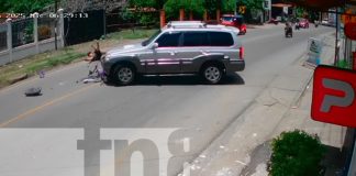 Foto: Motociclista lesionado en la carretera a Veracruz /TN8
