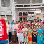 Foto: Juigalpa reluce su barrera para las fiestas 2025/ TN8