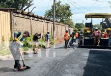 Foto: 4 nuevas calles en el Distrito VII de Managua/ TN8