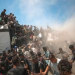 Tragedia en Gaza: Camión de ayuda humanitaria se vuelca y deja 20 muertos Foto: Gaza suma muertos en medio del caos y el hambre/ Cortesía