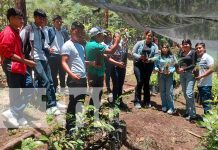 Foto: Jóvenes del movimiento ambientalista en experiencia sobre la naturaleza/TN8