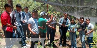 Foto: Jóvenes del movimiento ambientalista en experiencia sobre la naturaleza/TN8