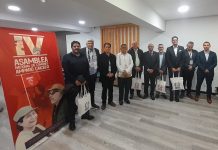 Foto: Nicaragua participa en la IV Asamblea del Partido Comunes en Colombia / Cortesía
