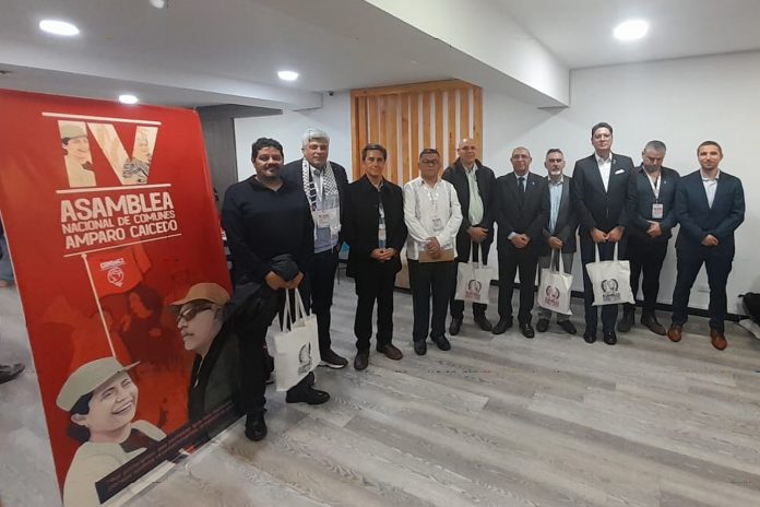 2 Foto: Nicaragua participa en la IV Asamblea del Partido Comunes en Colombia / Cortesía