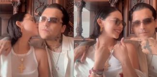 Foto: Christian Nodal y Ángela Aguilar hacen divertido reto / Cortesía