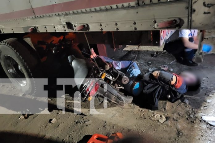 Foto: Trágico accidente de tránsito en la ciudad de Jinotega / TN8 Foto: Trágico accidente de tránsito en la ciudad de Jinotega / TN8