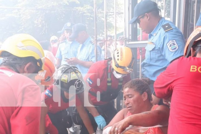 2 Foto: Quemazón de pólvora provoca grave accidente en Managua / TN8