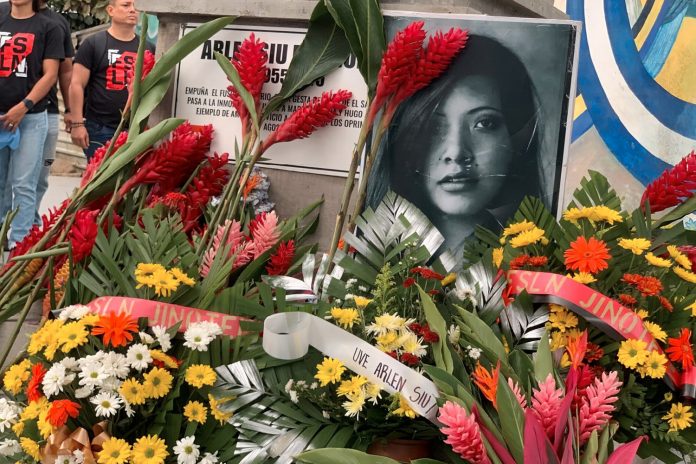 2 Foto: El Sauce honra a la Chinita Arlen Siu y a los héroes del 1º de Agosto/TN8