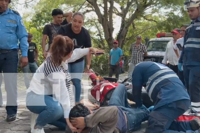 Foto: Fuerte accidente de tránsito deja a persona lesionada en Estelí/TN8 Foto: Fuerte accidente de tránsito deja a persona lesionada en Estelí/TN8
