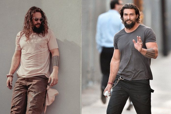 Foto: Jason Momoa se unió a las leyendas del surf Dave Kalama/ Cortesía