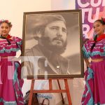 Juventud Sandinista vibra en homenaje revolucionario a Fidel y Thomás Borge Foto: Con música y poesía, la juventud sandinista honra a Fidel y Tomás/TN8