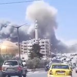 Fuerte explosión en Siria tras reportes de drones sobrevolando (VIDEO) Foto: Tragedia en Siria /cortesía