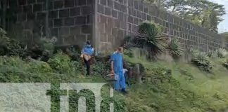 Foto: hallazgo de cadáver cerca de hospital en Carazo/TN8