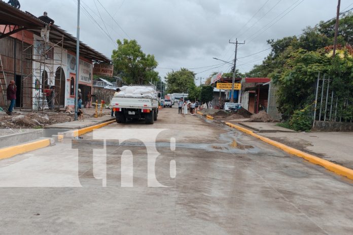 2 Foto: ¡Obras para el progreso! Inauguran nueva calle de concreto hidráulico en Rivas/TN8