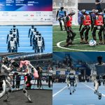 China hace historia con los primeros Juegos Mundiales de Robots Humanoides Foto: Robots muestran inteligencia y coordinación en China/ Cortesía