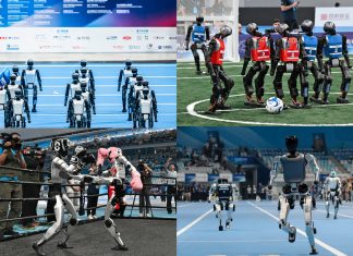 Foto: Robots muestran inteligencia y coordinación en China/ Cortesía