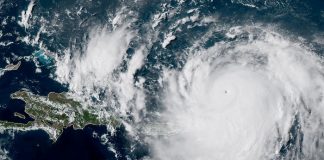 Foto: Huracán Erin alcanza máxima potencia /cortesía