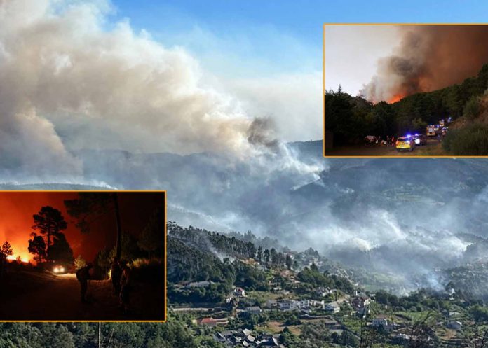 Foto: España y Portugal arden /cortesía Foto: España y Portugal arden /cortesía