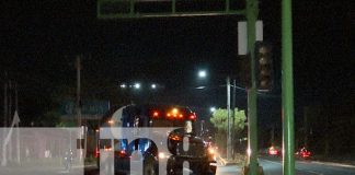 Foto: Motociclista sobrevive milagrosamente a choque en Managua/TN8